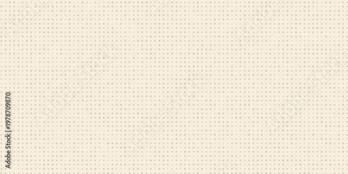 Retro beige halftone paper texture. Vintage craft ecru wallpaper with speckles, flecks, particles. Light cream grunge grain overlay background. Dirty dotted and specked canvas backdrop. Vector