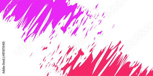 A vibrant pink abstract background featuring delicate floral heart patterns and macro plant illustrations blended with soft summer meadow light and natural red field elements