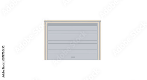 Closeup of a white shutter.