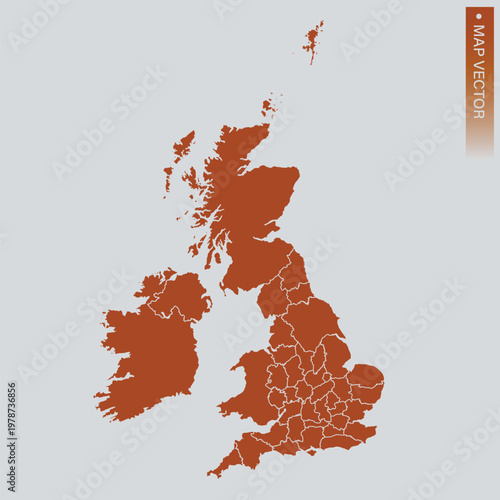 Uk Counties map