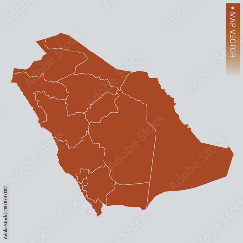 Saudi Arabia map