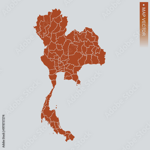 Thailand map