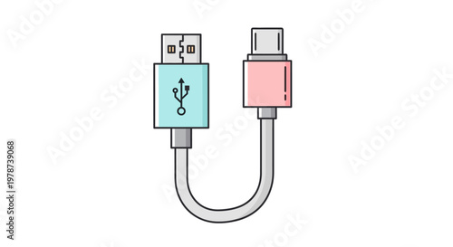 USB to USB C adapter cable.