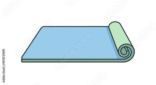 Yoga Mat for Exercise and Fitness.