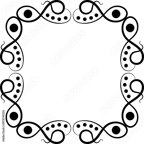 Ornate Baroque Style Symmetrical Divider