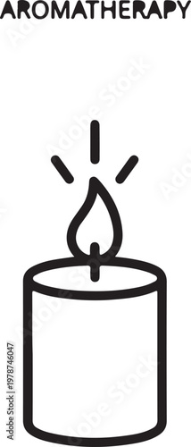 Simple conceptual empty placeholder illustration on clean background