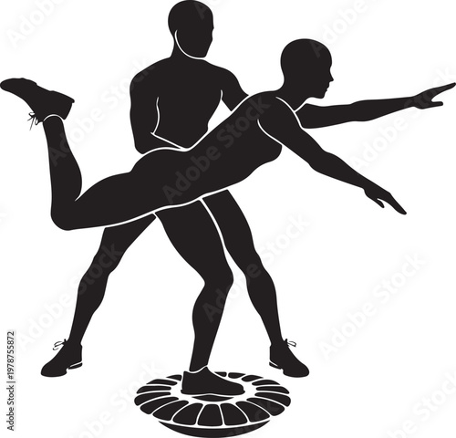 Proprioceptive neuromuscular facilitation disc balance