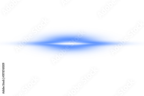 A shimmering, sparkling, and shiny blue flare effect, isolated on a transparent background. Suitable for design elements, lighting effects, magical themes, holiday decorations, and futuristic graphics