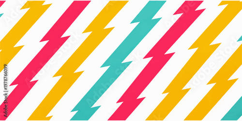 Seamless arrows vector electric background design