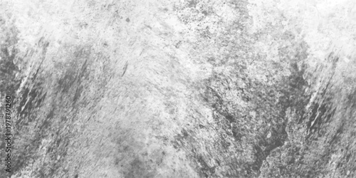 White marble grungy background on cement floor texture. Worn surface spots affect posters placards ripped torn crumpled paper gray rock-wide banners. distressed overlay texture, cracks texture