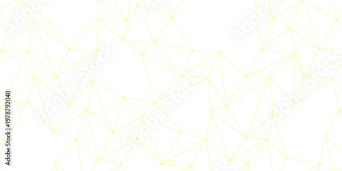 Connected Cells With Links High Technology Process. Abstract plexus background with connecting dots and lines. Molecules technology with polygonal shapes on white background. Network structure.