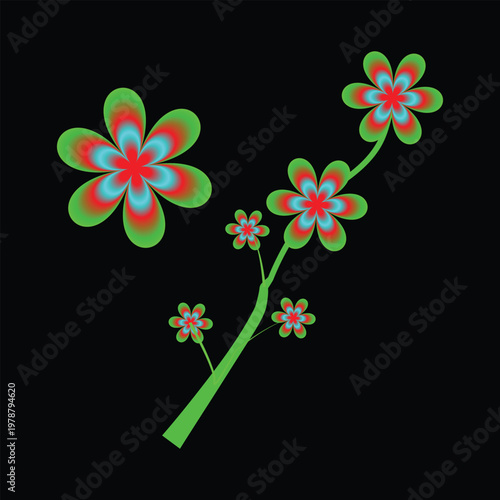 abstract floral background