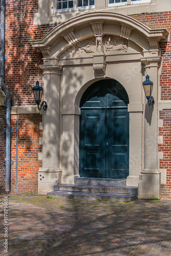 Renaissance style Western Church (Westerkerk, 1620 - 1631) - Dutch Protestant church. It stands on edge of Amsterdam’s Jordaan district, on Prinsengracht (Prince's Canal). Amsterdam, The Netherlands.