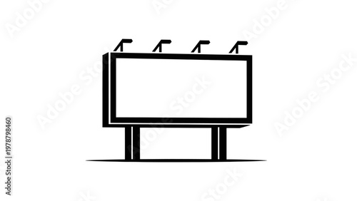 Billboard Sign Structure Advertising Display.