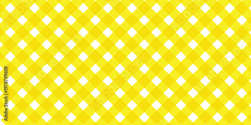 Diagonal yellow checkered in the white background, Modern Background eps10