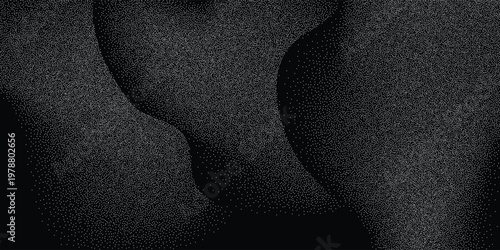 Minimalist dark texture with soft, flowing forms, versatile background for digital or print media, simple clean gradient flow, eps10