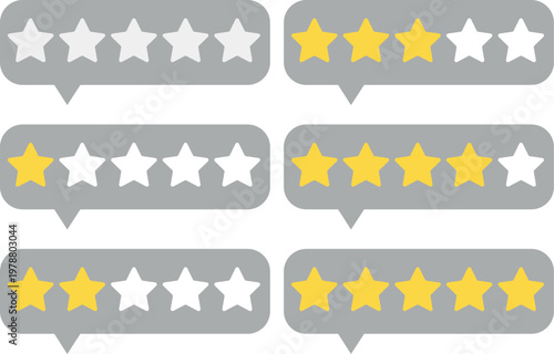 Five stars icon Vector golden gradient: Customers rate the product with five stars. Feedback, product reviews, and client or employee ratings .Vector illustration EPS 10.	
