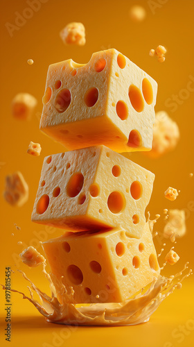 Wallpaper Mural Illustration of celebrate on celebrate on Cheese Day Torontodigital.ca