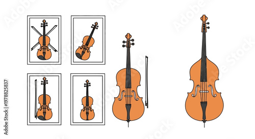Violin Instrument Music Stringed Orchestra.