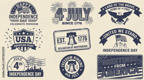 Collection of vintage and modern military unit insignia patches from various nations