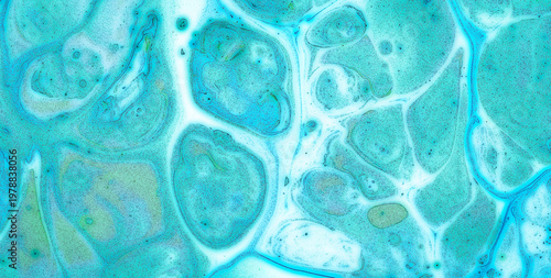 A Painting Blending Water, Light, and Dirty Parchment Textures