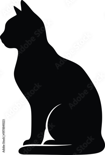black cat silhouette