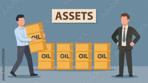 Oil Barrels as Business Assets: Resource Management, Investment
