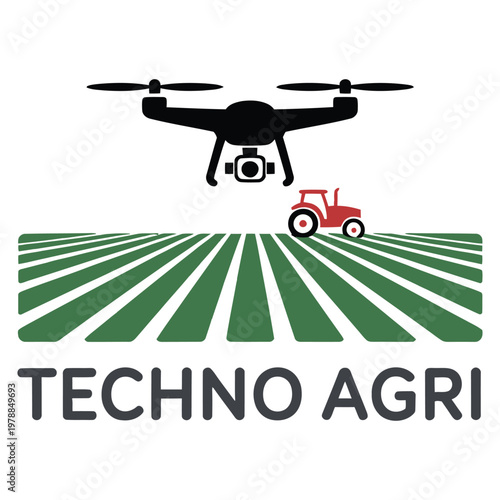 Integration of drones and tractors in modern agricultural technology