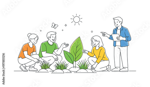 An environmental and sustainability concept where natural ground elements symbolize growth and ecological balance in design systems, represented by a minimal composition