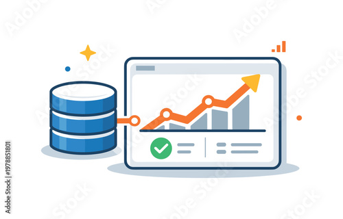 Business intelligence and data-driven decision making focused on extracting insights from large datasets to improve company performance, a simplified dashboard panel with