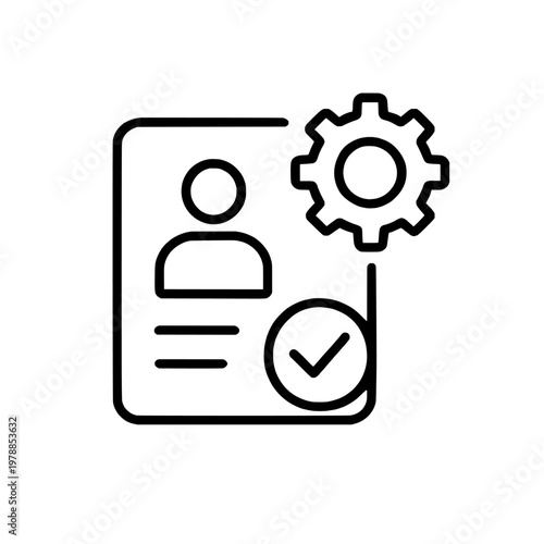 Empty space on transparent background silhouette