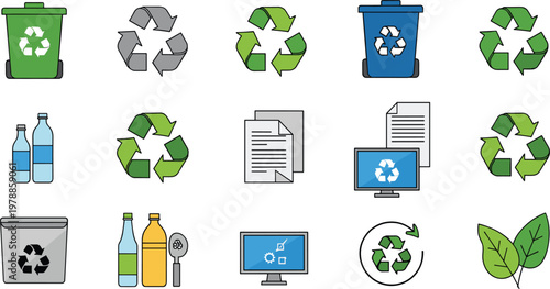 Professional Cleaning Service Vector Set Featuring Vacuum Cleaner Mops Buckets Spray Bottles And Housekeeping Supplies For Domestic Chores Hygiene And Janitorial Graphic Designs