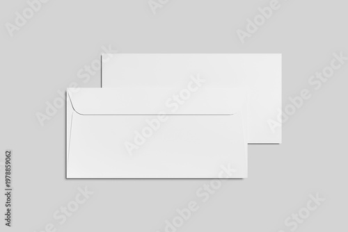 High Quality Realistic Envelope Mockup