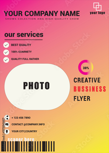 Creative Corporate Business Flyer Template – Professional Marketing