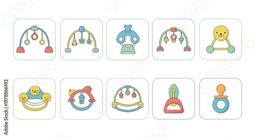 Baby Teether Toys in Various Shapes.