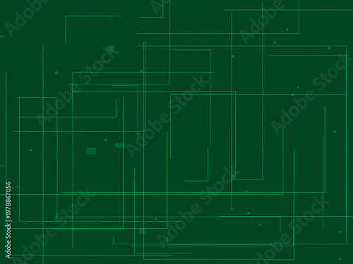 Circuit Board PCB Trace Pattern Technology Background