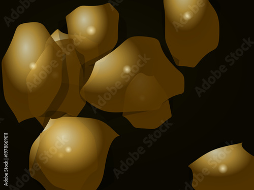 Liquid Chrome Metallic Abstract Silver Mercury Background