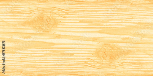 Light natural pine wood texture background with organic grain patterns and decorative knots