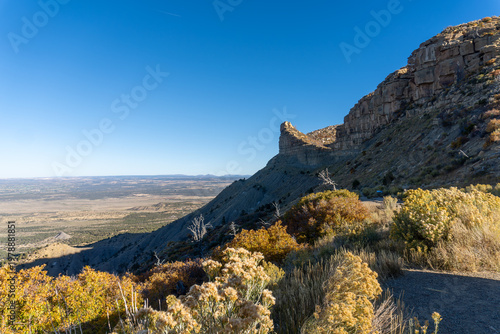 Foto Montezuma Valley Overlook at Mesa Verde National Park in Colorado