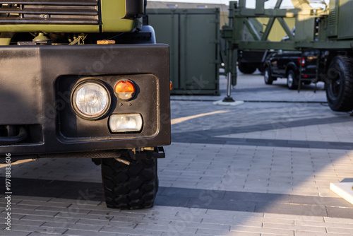 Obraz na płótnie Military equipment and army equipment