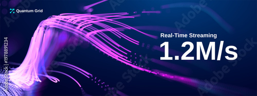 Tech wave background for ai data abstract and neuron technology music. Digital ripple network for webinar sound invest and science pattern big. Line blue artificial for future light particle.