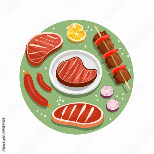 Grillfleisch Set (BBQ)