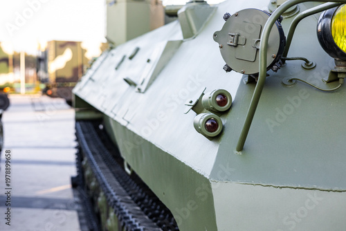 Bild auf Leinwand Military equipment and army equipment