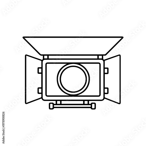 Matte box line icon
vector line icon on a white background