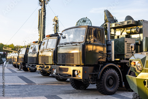 Cuadro en lienzo Military equipment and army equipment