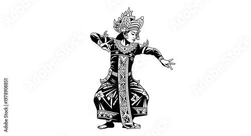 vector illustration of a tiger