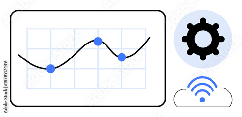 Data analytics. Graphs and trends enhance understanding of analytics in cloud computing environments. Data analytics integrates wireless networks and automation. For business, IT, and development