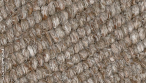 Close-up of Textured Carpet with Neutral Tones and Varied Pile Height.