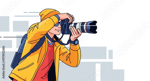 businessman looking through binoculars