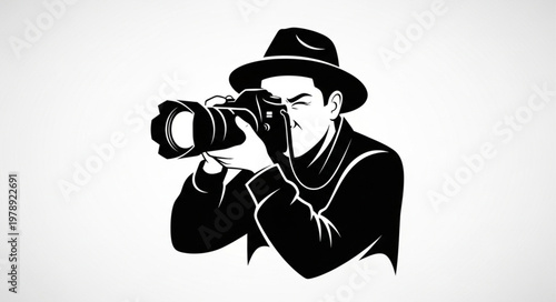 photographer with camera